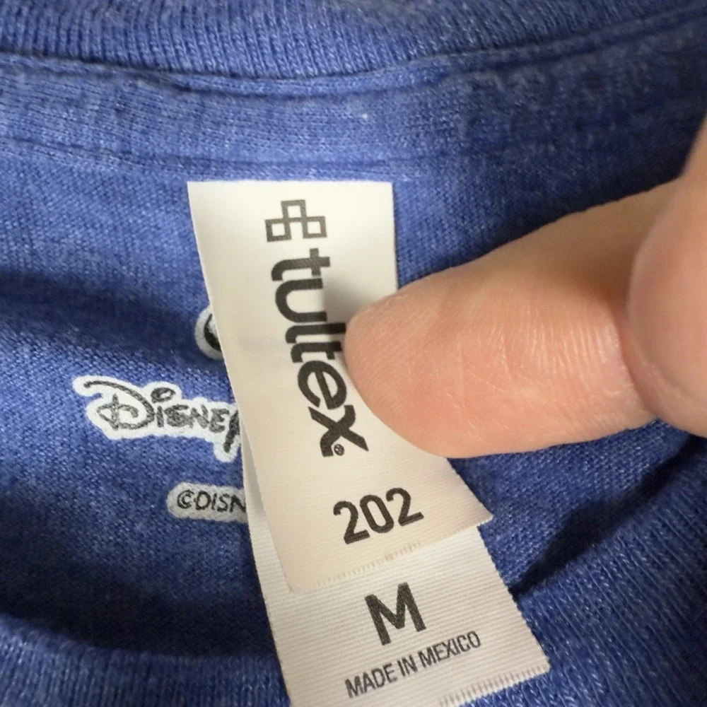 Disney Pixar Up Dug The Dog Men's Blue T-shirt Size Medium